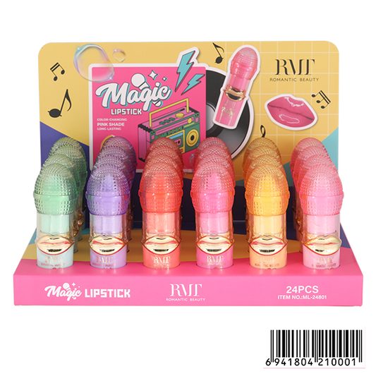 Romantic Beauty - Magic Lipstick #ML-24801 / 24pcs Display