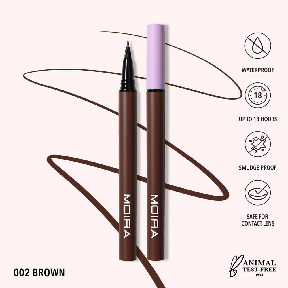 MOIRA Micro Tip Liquid Eyeliner (MTL) 3pcs Box