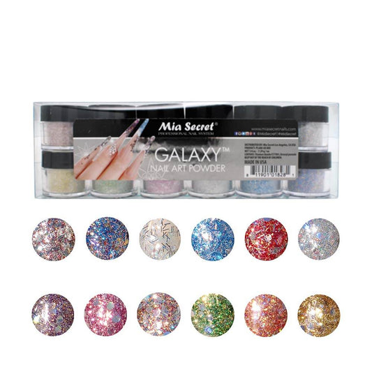 MIA SECRET - GALAXY NAIL ART POWDER - PL400-GX MIX