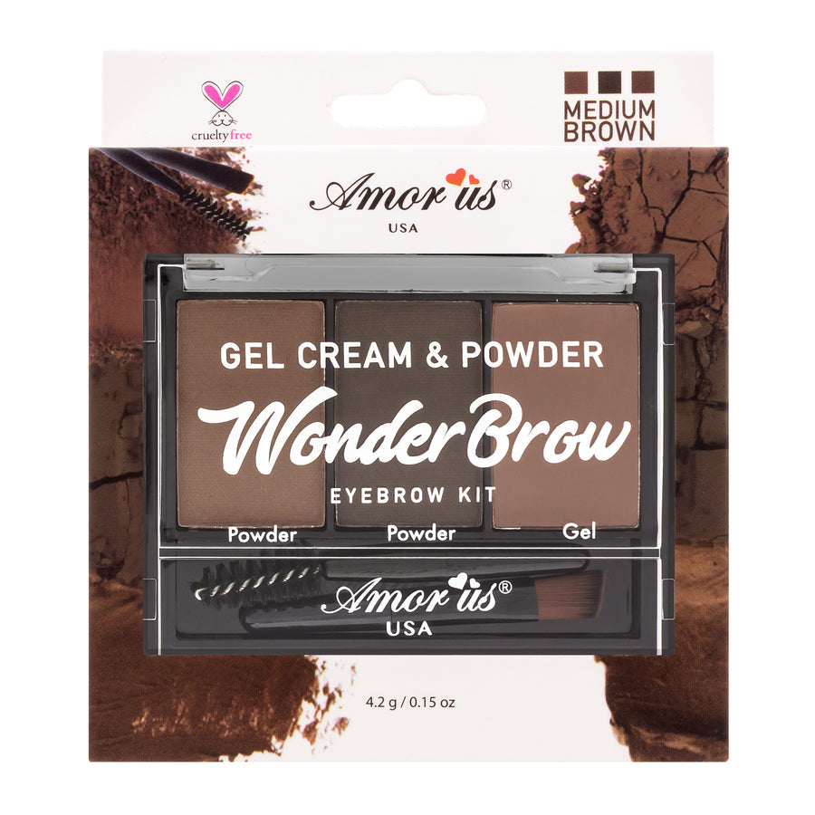 Amorus - Wonder Brow Gel Cream & Powder #CO-EBPDN - 24pcs Display