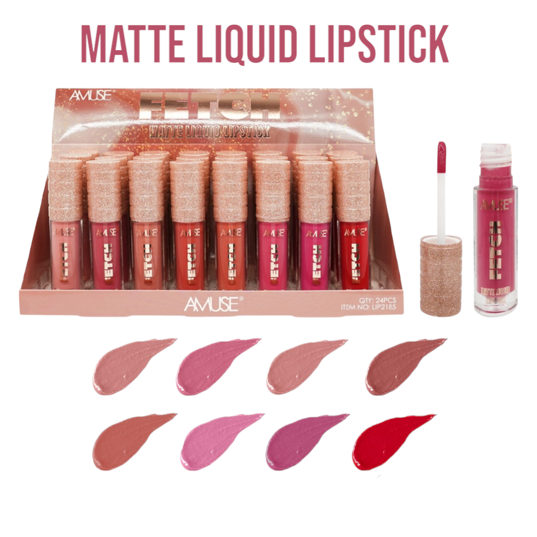 Amuse - Fetch Matte Liquid Lipstick  / 24pcs Display