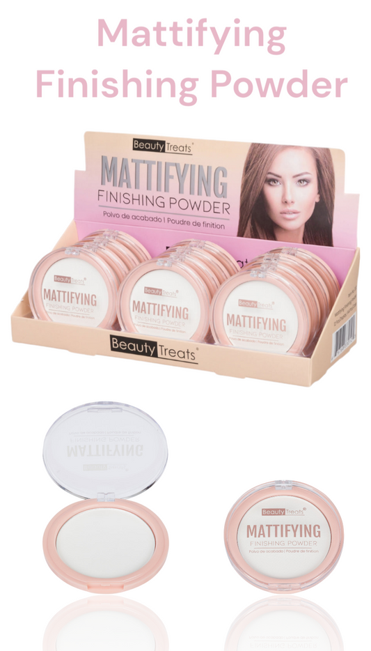 Beauty Treats - Mattifying Finish Powder #330 / 12pcs Display