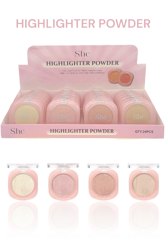 S.HE Hightlighter Powder #HP1043 | 24pcs Display