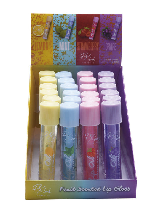 Px Look - Fruit Scented Lip Gloss / 24pcs Display