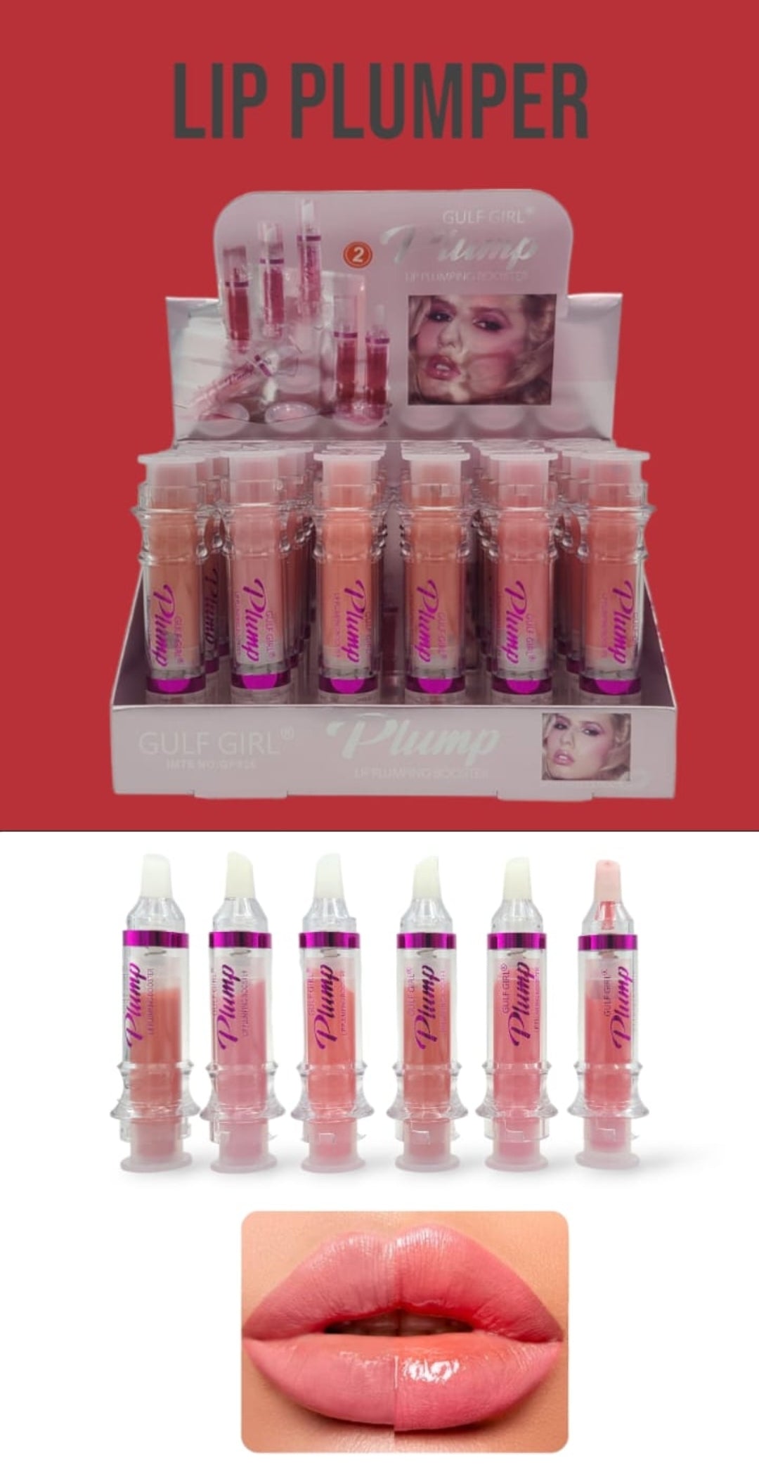 Gulf Girl - Plump - Lip Plumping Booster / 24pcs Display