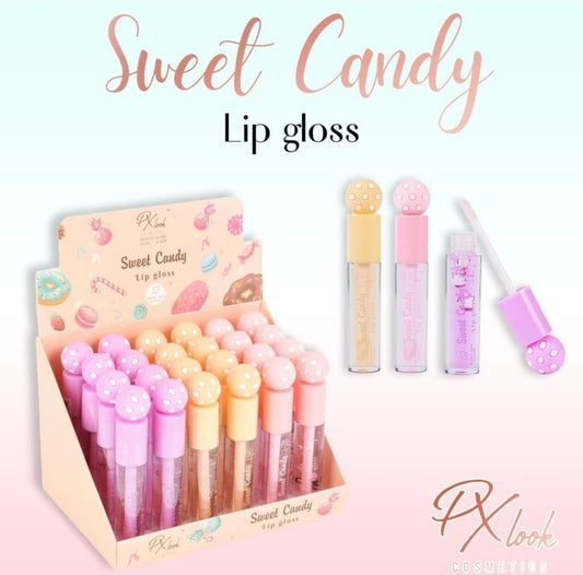 Px Look - Sweet Candy - Lip Gloss / 24pcs Display