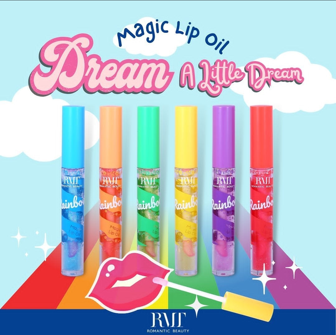 Romantic Beauty - Dream a Little Dream Rainbow Magic Lip Gloss / 24pcs Display