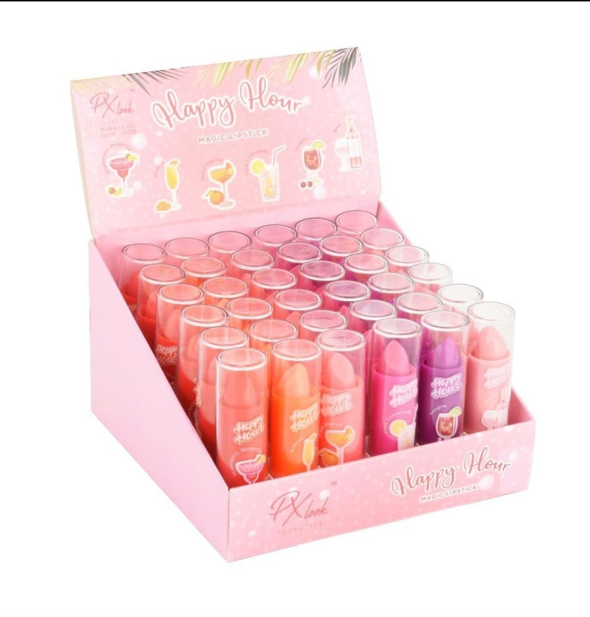 Px Look - Happy Hour - Magic Lipstick  #L-162 / 36pcs Display