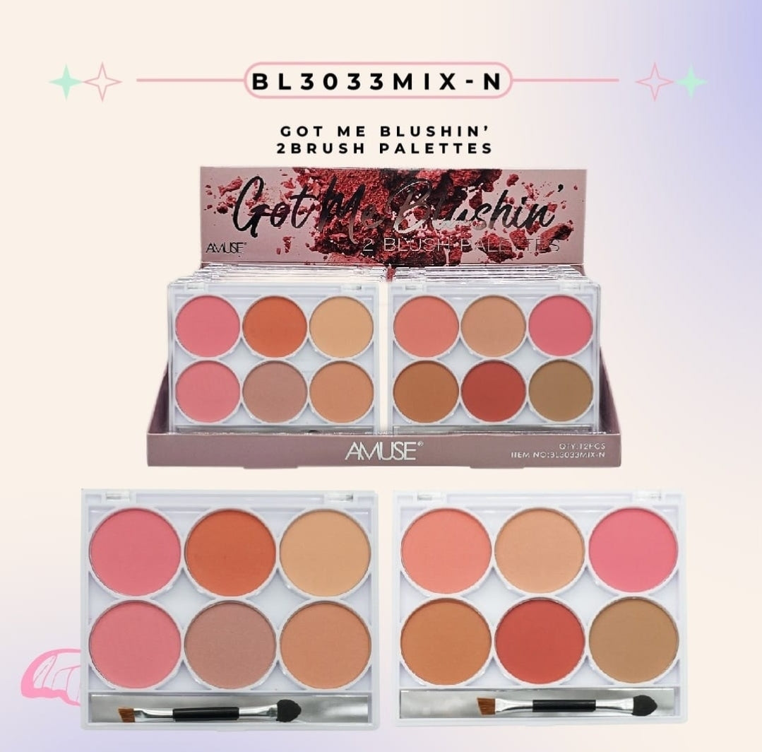 Amuse - Got Me Blushing 2 Blush Palette / 12pcs Display