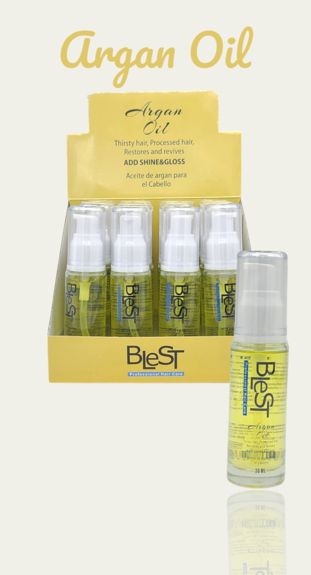 Blest - Argain Oil - Hair Oil / 12pcs Display