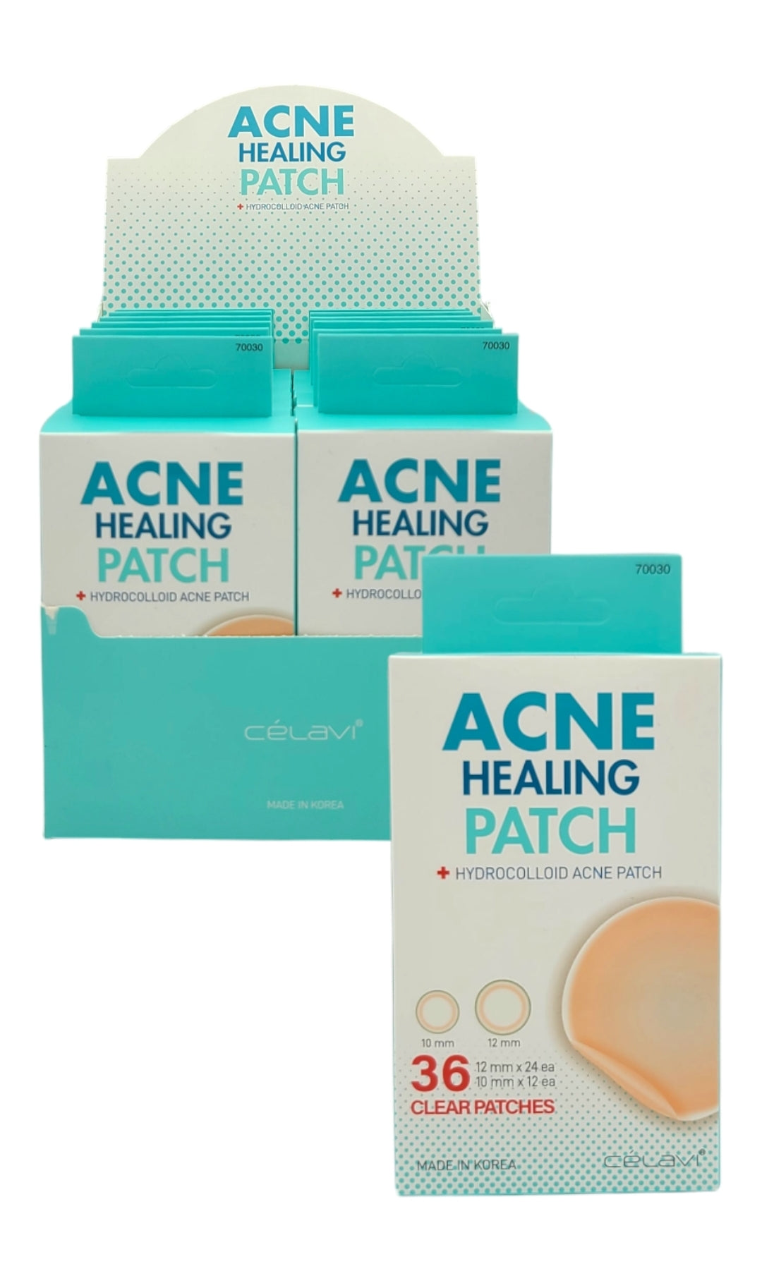 Celavi Acne Healing Path - Hydrocolloid Acne Path #70030 / 12 pack