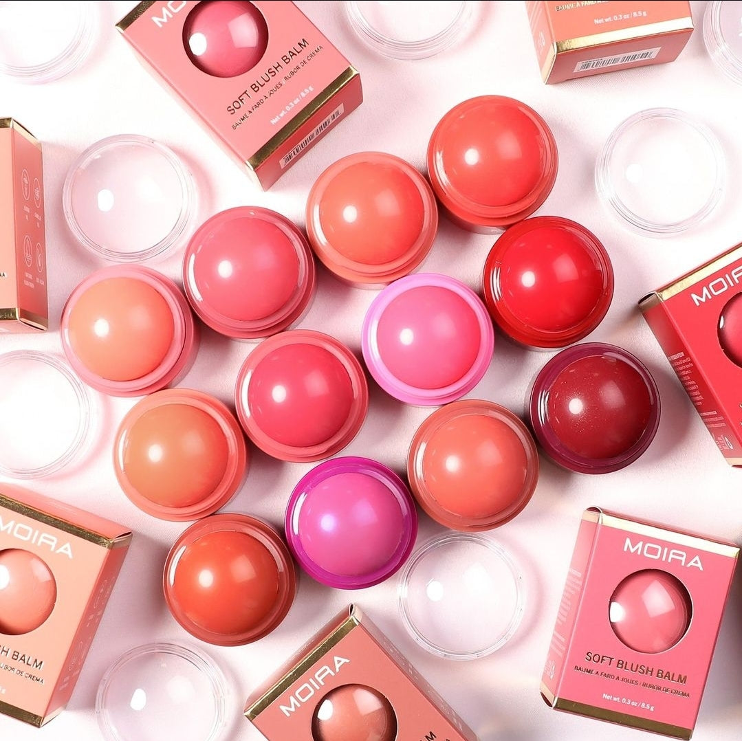 MOIRA Soft Blush Balm #SBBSET w/ Display | 72pcs + tester