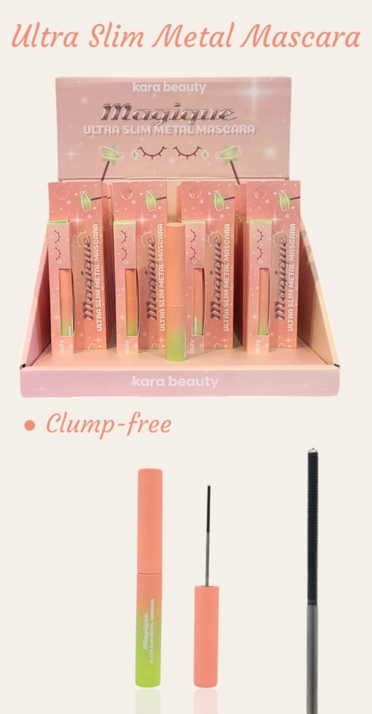 KARA BEAUTY  Magique Ultra Slim Metal Mascara | 24pcs Display + Tester free