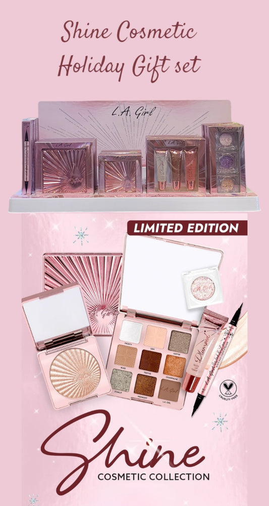 L.A GIRL Shine Cosmetic Holiday Gift Set Collection #G43391 | 30pcs Display