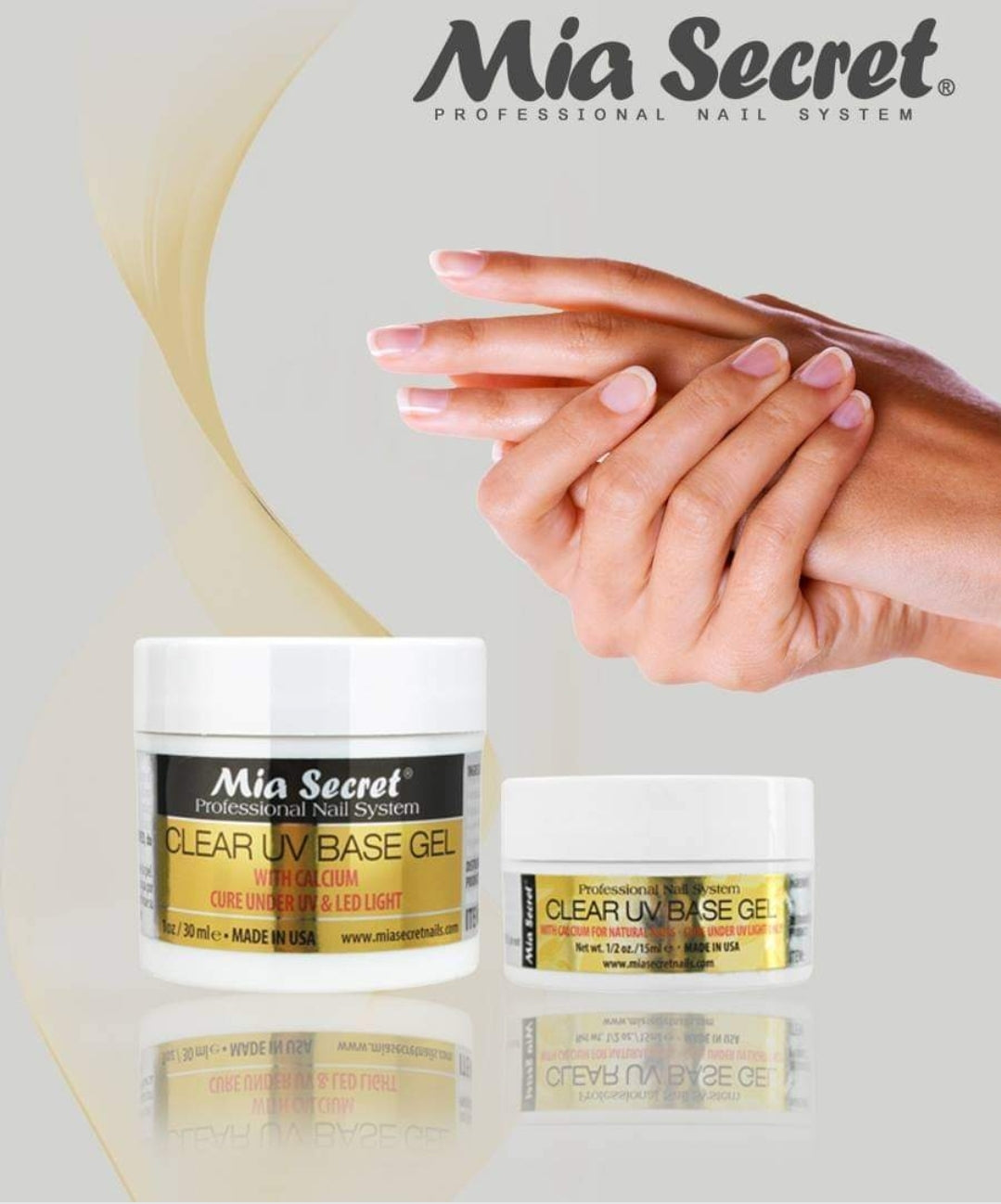 MIA SECRET - CLEAR UV BASE GEL - UVG-05