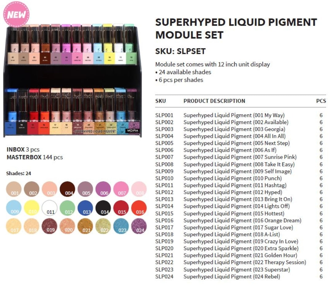 MOIRA - SUPERHYPED LIQUID PIGMENT - SLP024