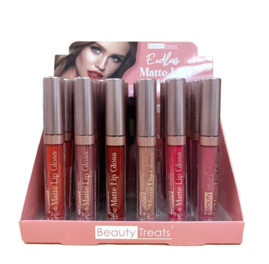 Beauty Treats - Endless Matte Lip Gloss / 24pcs Display