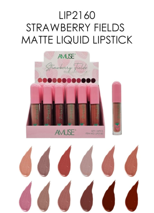 AMUSE - STRAWBERRY FIELD MATTE LIPSTICK - LIP2160