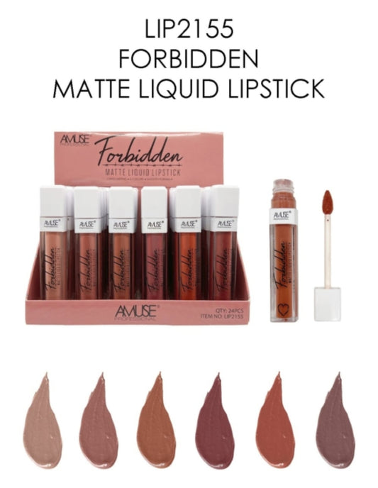 AMUSE - FORBIDDEN MATTE LIQUID LIPSTICK - LIP2155