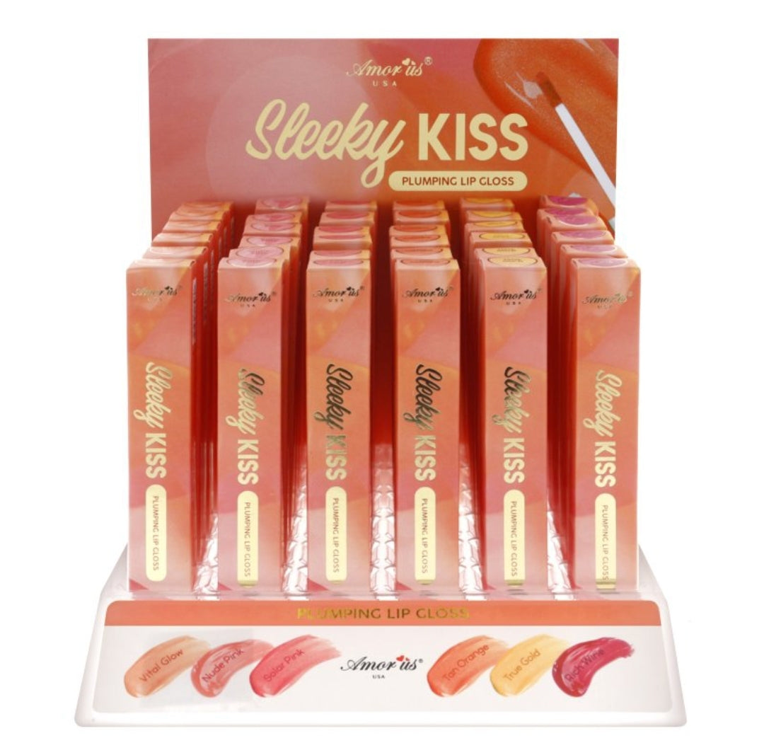 AMORUS - SLEEKY KISS / PLUMPING LIPGLOSS - CO-SLEEKY