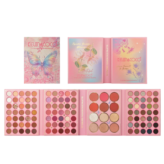 KEVIN&COCO 117 Colors Fashion Face Palette