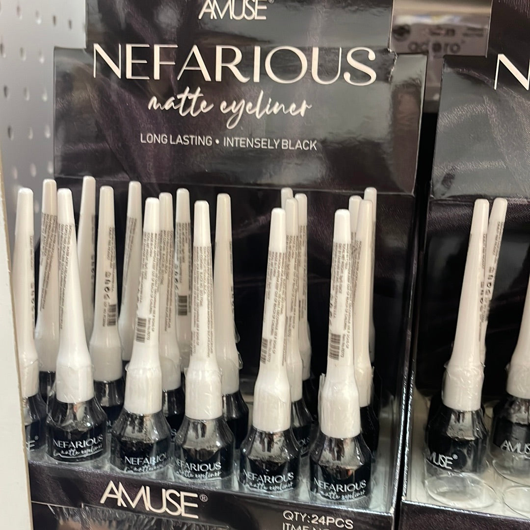 Amuse Nefarious matte eyeliner - fe772 / 24pcs bx