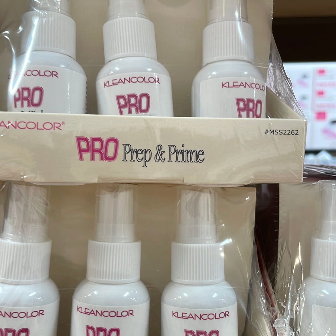 KleanColor - PRO Prep & Prime-Makeup Primer Spray (MSS2262) / 12pcs display