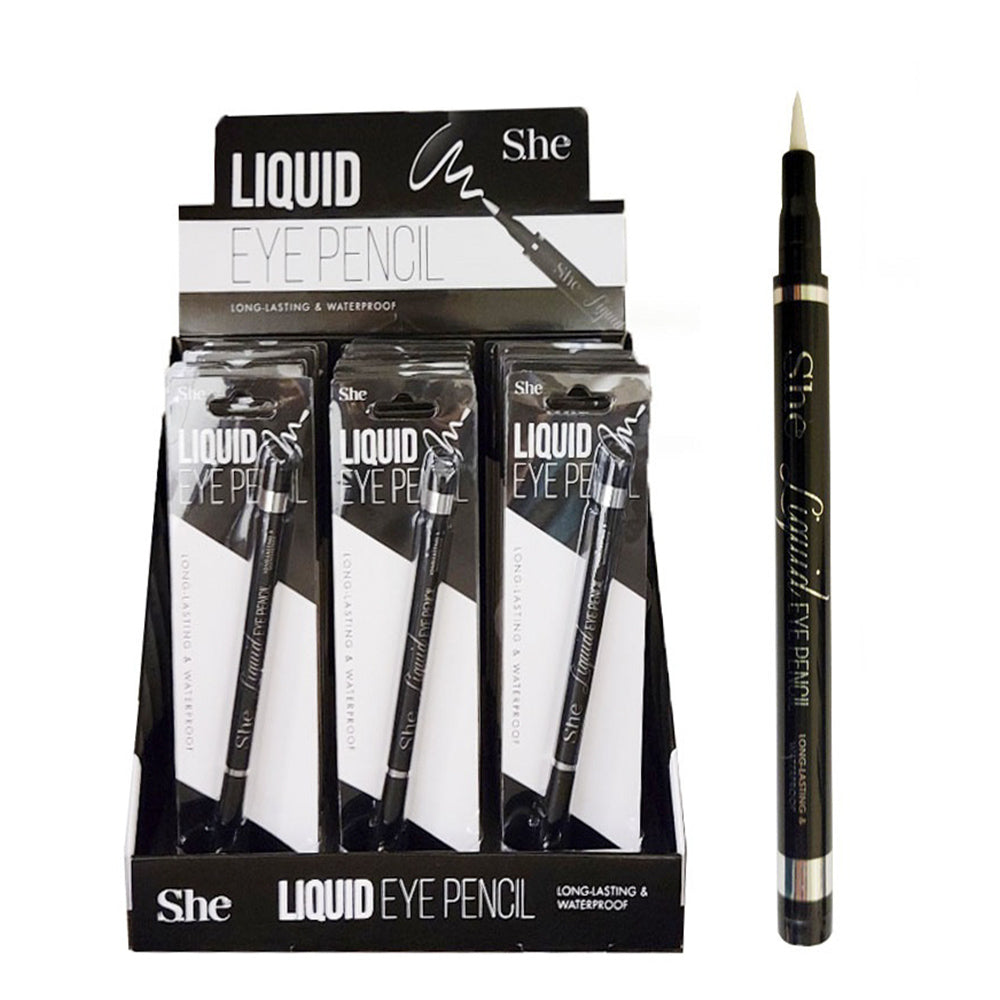 She - Liquid Eye Pencil- Lasting & Waterproof