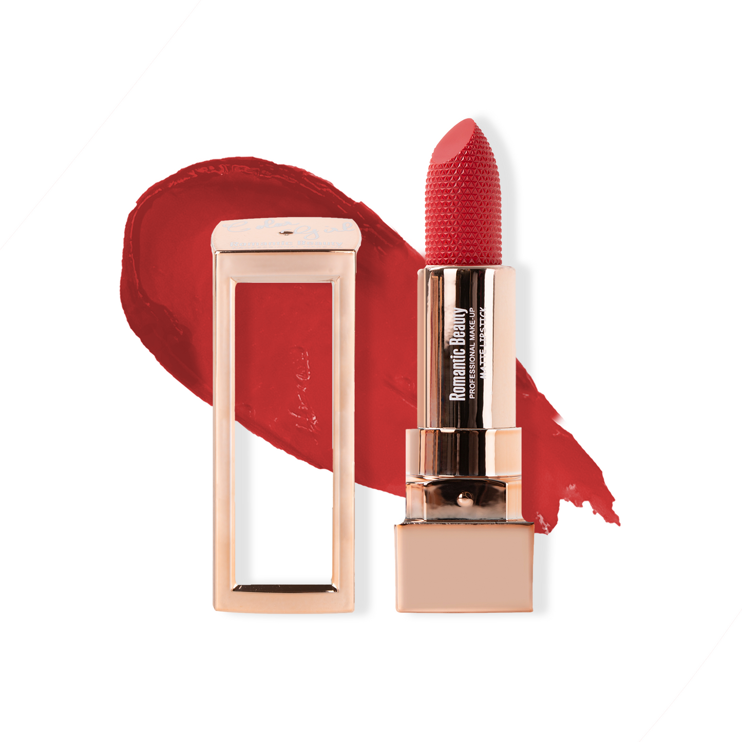 Romantic Beauty - Matte Lip Stick - Red colors- L8113-2-HS / 24 pcs Display