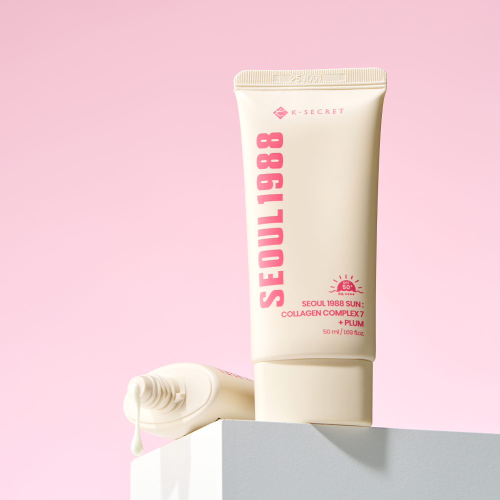 SEOUL 1988 Collagen Complex + Plum / Sunscreen SPF50 + Pa+++ 50ml