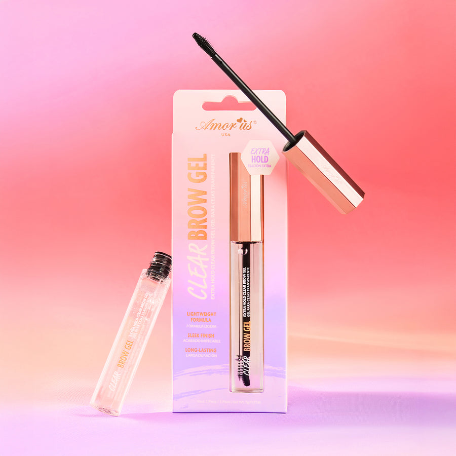 AMORUS Clear Brow Gel Extra Hold / 24pcs Display + Tester