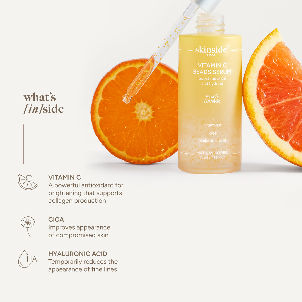 Skinside SEOUL Vitamin C Beads Serum 55ml