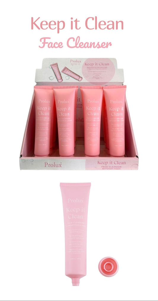 PROLUX KeepnIt Clean Face Cleanser / 12pcs Display