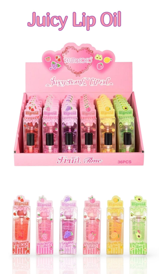 KEVIN&COCO Juicy Bomb Lip Oil / 36pcs Display