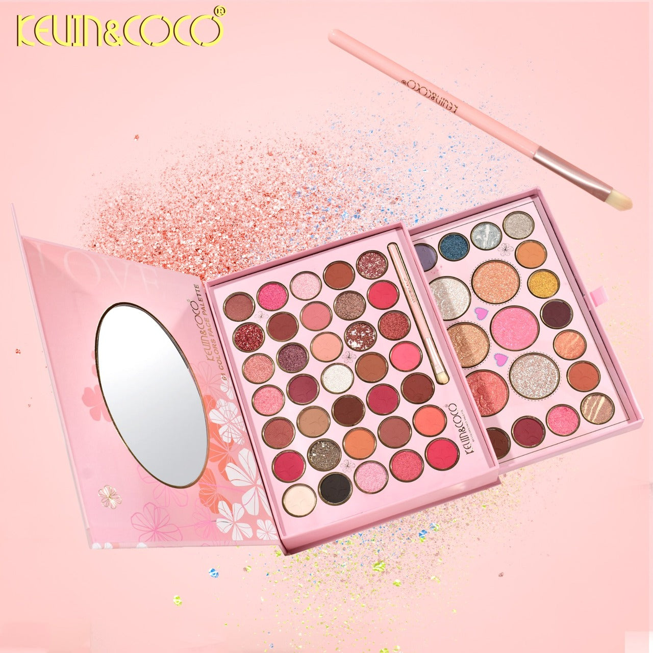 KEVIN&COCO Face & Eyeshadow Palette