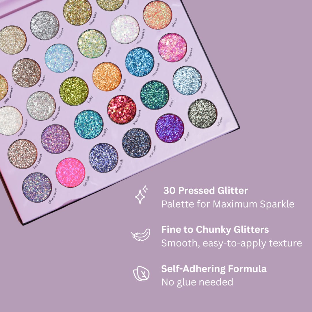 KARA BEAUTY Electric Disco Glitter Palette