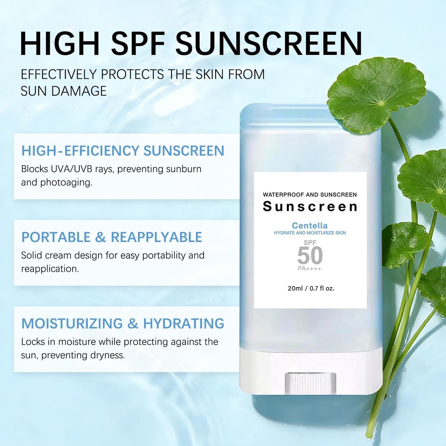 CENTELLA Hyalu-cica Silky-Fit Sun Stick 20g