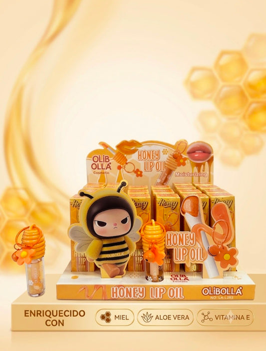 OLIBOLLA Honey Lip Oil 24pcs Display + tester free