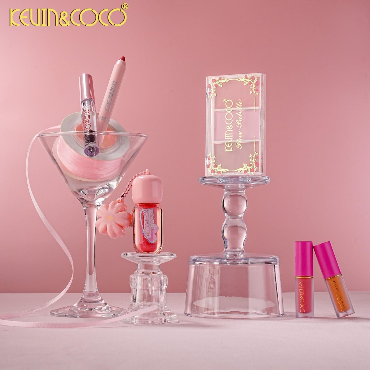 KEVIN&COCO Makeup Bucket Set / 6 Set Display
