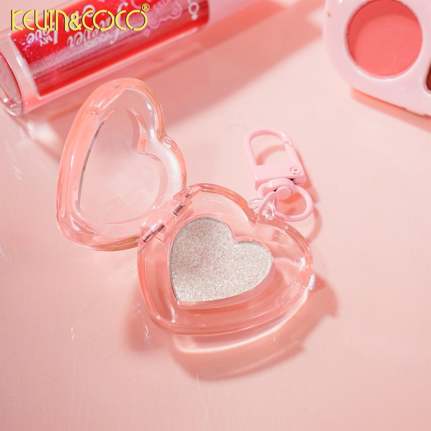 KEVIN&COCO Love In Bloom Keychain Makeup set / 12set Display