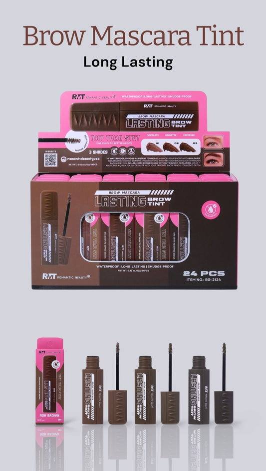 ROMANTIC BEAUTY Lasting Brow Tint / 24pcs Display