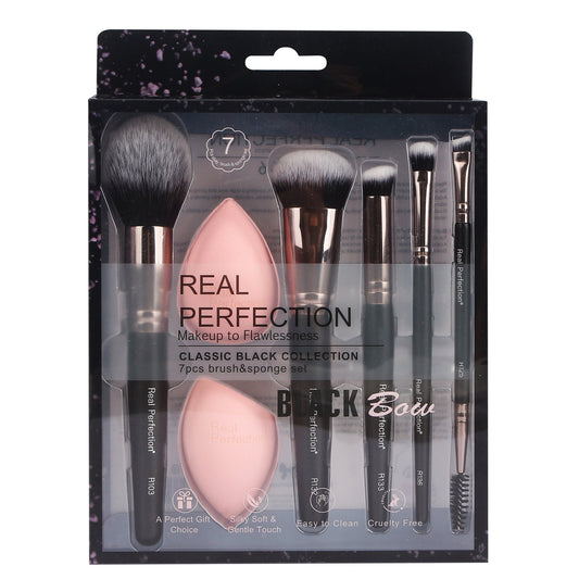 REAL PERFECTION 7pcs Brush & Sponge Set / 3pcs pack