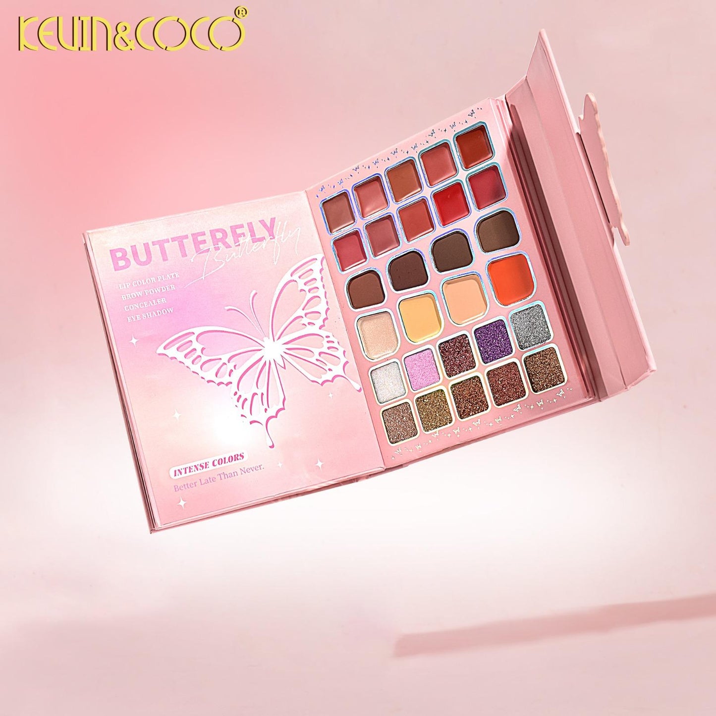 KEVIN&COCO Butterfly 94 Colors Face Palette
