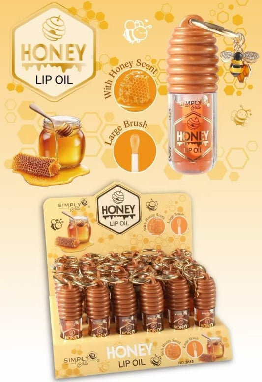 SIMPLY BELLA Honey lip oil /24pcs