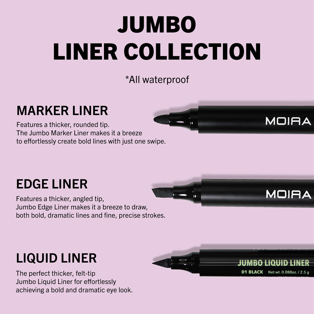 MOIRA Liquid Liner w/Display 66pcs Display