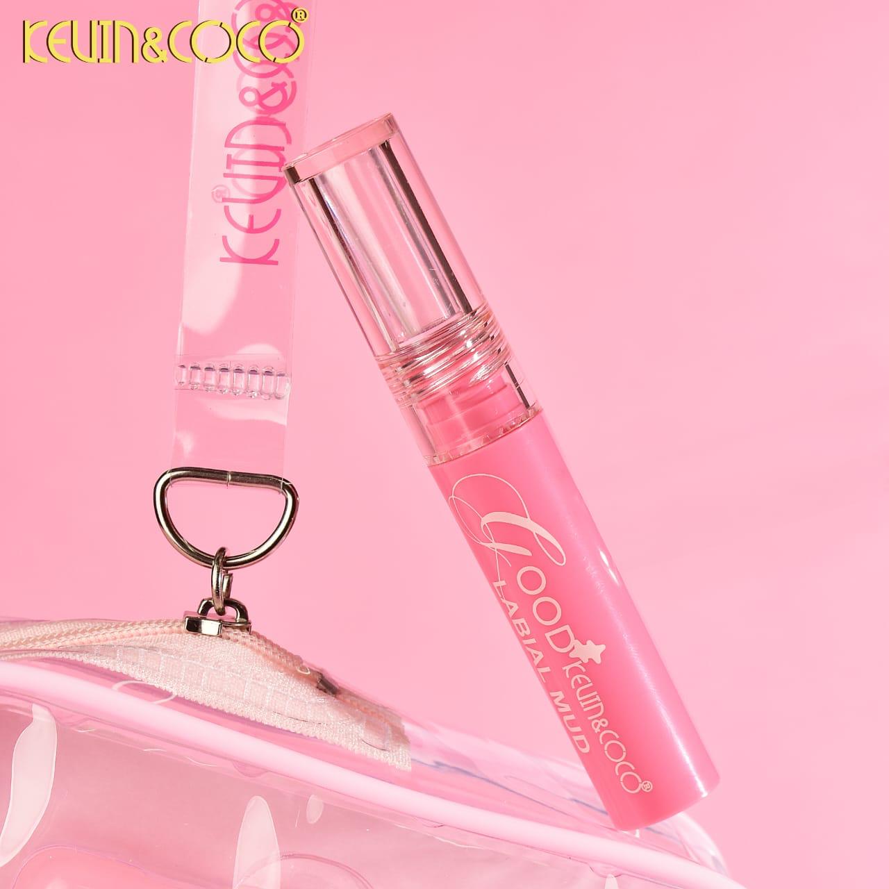 KEVIN&COCO LipGloss & Blush  with Pouch / 6 set Display