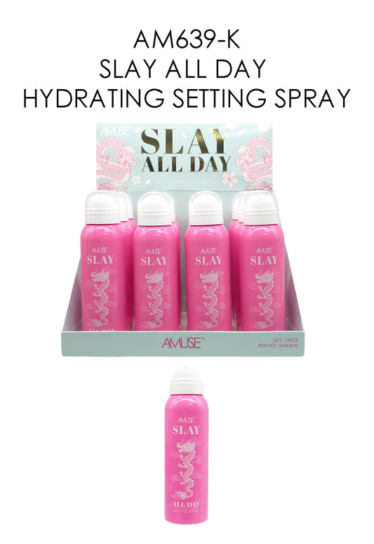 AMUSE Slay All Day Setting Spray Long Lasting / 12pcs Display