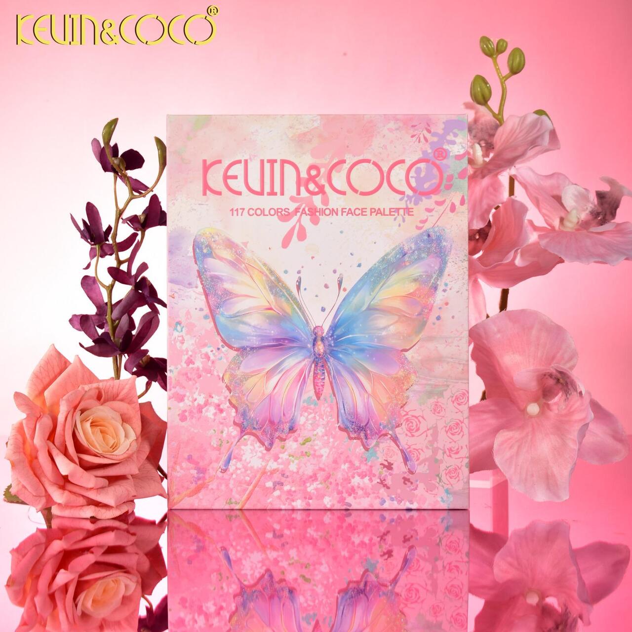KEVIN&COCO 117 Colors Fashion Face Palette