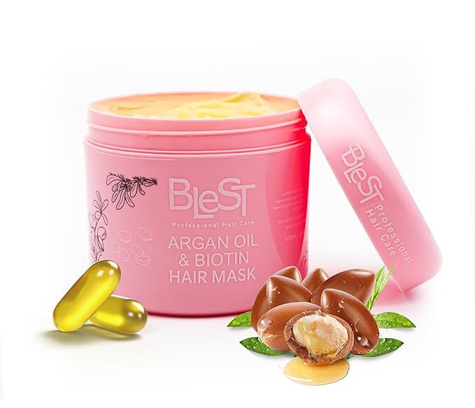 Blest Argain Oil & Biotin Hair Mask 500ml