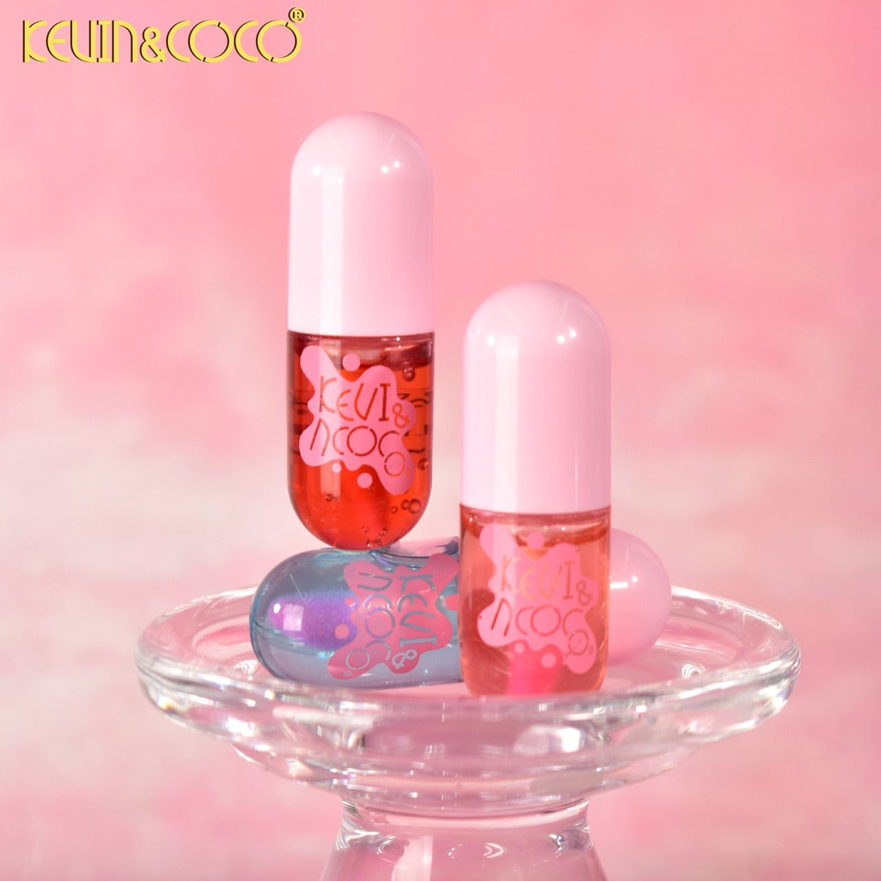 KEVIN&COCO LipGloss / 6 cup Display